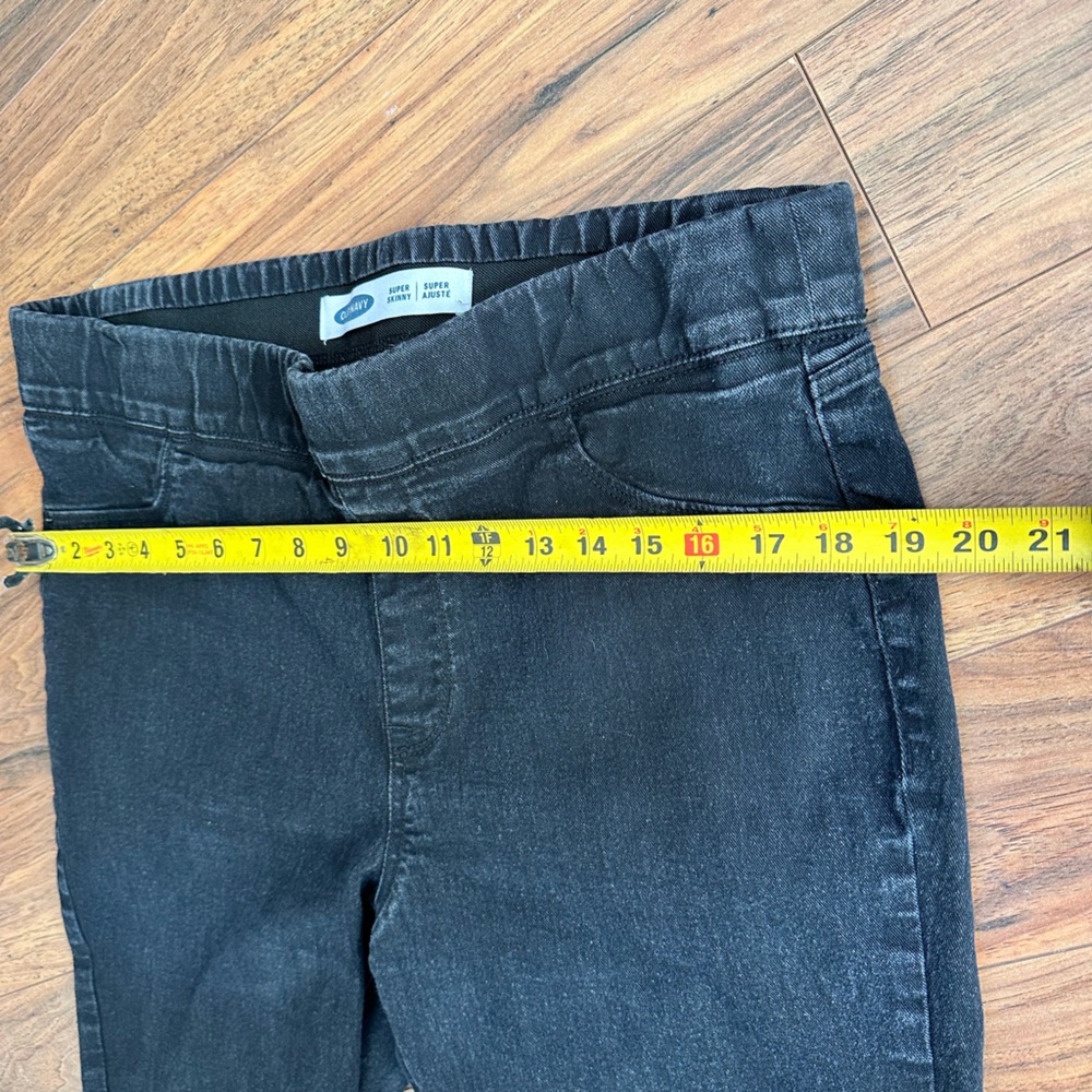 Old Navy Women's Skinny Jeans - Dark Blue - Picture 8 of 10